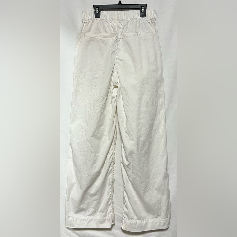 MAVI Pera Pleated Wide Leg Ultra High Rise Pants Trousers Linen Cotton Summer - Picture 10 of 14